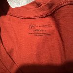 Rust Red Orange Form Fitting Round Neck Top Shirt Tee no boundaries basics Size XS Photo 5