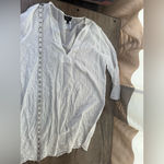 MiracleSuit ® x Talbots  EYELET‎ TUNIC size large Photo 3