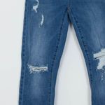 Anthropologie Pilcro Slim Boyfriend Crop Denim Jeans Bohemian Preppy Womens 26 Photo 3