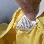 Lucky Brand  Swimsuit Womens Medium Yellow Textured One Piece Tank Lined Stretch Photo 9