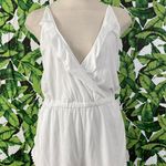 Topshop Ruffle V-Neck Romper Photo 0