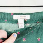 LC Lauren Conrad  Women's Green Floral Sleep Pants Size Large Photo 3
