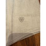 Ariat  Papyrus Western LS Shirt Womens Large Beige Corduroy Pearl Snap Front Photo 1