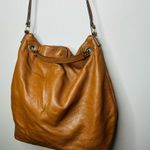 Michael Kors Women's Jetset Brown Leather Gold Chain Handle Shoulder Bag Photo 1