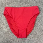 Robin Piccone  Ava High Waist Bikini Bottom Sandia Red S‎ Photo 2