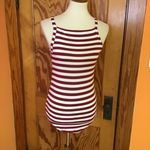 Sexy red n white striped tank top Photo 5