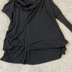 Prómesa Process Black Ribbed Cowl Neck Tunic Photo 3