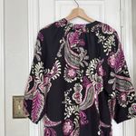 Johnny Was  tiered tassel silk dress Photo 7