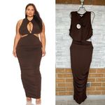 Revolve REMI x  Hannah Maxi Dress in Chocolate size 2 X Photo 1