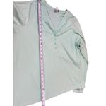 Athleta  Uptempo Ribbed Henley Top Mint Green Long Sleeve Stretch Women’s 3X Photo 7