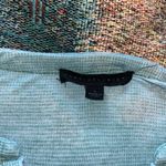 Jane and Delancey Blue 1/4 Buttoned Polo Tunic Lightweight Sweatshirt SZ L Photo 9