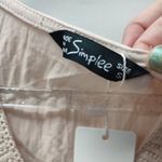 Simplee Apparel Simplee Ruffle Lace Inset Flounce Hem Tiered Maxi Peasant Dress Photo 2