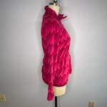 The North Face Women's Harper Full Zip Fleece- Chevron- Berry- Size Medium Photo 4