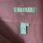 Ralph Lauren Lauren‎  Brown Pencil Skirt Cotton Blend Career Size 6 Photo 4