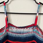 Mossimo Supply Co Red & Blue Print Dress Photo 6