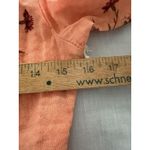 ANA Milkmaid Top Womens Small Orange Floral Crop Boho Festival Babydoll New Photo 8