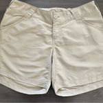 Columbia Bonehead women PFG beige tan shorts size M Photo 8