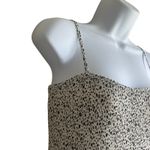 Lush Clothing Lush Women Crop Top XS Animal Print Babydoll Smock Bodice Coquette‎ Flirty Y2K Photo 6