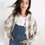 Madewell Oversized Ex-Boyfriend Swing Shirt in Windowpane Photo 7