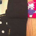 Kate Spade  Crew Socks-3 Pairs. Polar Bears, Black & White Polk & Black w Spade Photo 5
