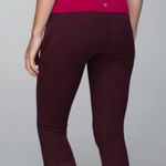 Lululemon Illumina Run Crop Legging Bordeaux Bumbleberry Reflective Mesh Capri Photo 6