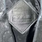 Vintage Suede Black Leather Western Mid Photo 2