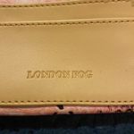 London Fog  Tan and Black Wristlet Snakeskin Design Clutch Pouch Photo 1