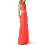 Love by Theia Mermaid Gown Coral Womens Size 10 Photo 1