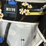 Anthropologie Maeve The Colette Floral Cropped Wide-leg Ponte Pants Photo 4