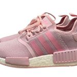 Adidas NMD R1 Light Pink & White Athletic Sneakers 4.5Y W6 Photo 1
