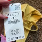 ZARA  Yellow One-Shoulder Bodysuit Photo 4