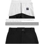 Willit Women's Softball Pants‎ Belted Low Rise Fastpitch Pants UPF 50+ Black M Size M Photo 2