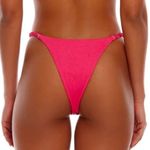 Agua Bendita New!  minta cheeky bikini bottoms hot pink, size L‎ Photo 1