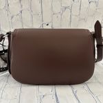 Armani Exchange Brown saddle messenger Crossbody Bag – AX Logo Clasp, NWT Photo 5
