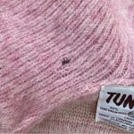 Vintage TUNDRA Scandinavian Yarn Wool Poncho Cape Jacket Sweater Pink Size XL Photo 9