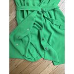 Amanda Uprichard  Wintour Blazer Sheath Wrap Dress Green Size 1X Photo 9