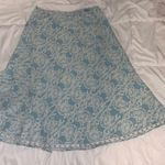 Emma James Beach Day Paisley Skirt Size 10 Blue Photo 0