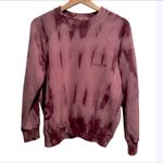 Spiritual Gangster x Peloton Purple Tie-Dye Sweatshirt Small Raglan Crewneck Photo 1