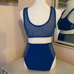 Ymi NWT  SWIM - SIZE M - Blue Sport Bra style two piece bikini Photo 2