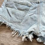 Levi's Levi’s 501 Cut Off Denim Light Wash Button Fly Shorts | Blue | 28 Photo 6