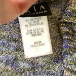 JKLA Long Open Front Belted Cardigan Gray Size M Photo 6