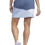 Adidas  Colorblocked golf Skort size medium tech ink blue white Photo 2