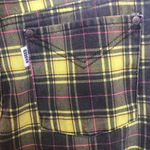The Ragged Priest NWT Ragged Yellow and Black Plaid Jeans Sz 26 Photo 11