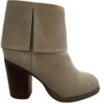 Kelsi Dagger  Tan Chunky Heel Ankle Boots EUC Size 7 Photo 2