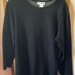 Shimmery Eccobay Black Long Sleeve Top medium Photo 0