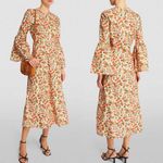 Doen Noisette Midi Dress Lydden Garden Liberty Fabric Size XS Photo 5