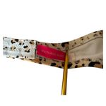 Victoria's Secret  36C Black leopard print Strapless pushup padded bikini top Photo 3