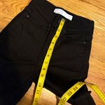 AYR  Women’s 23 the Hi-rise Skinny Jet Black High Rise Jeans Pockets Edgy New Photo 2