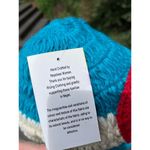 NEW Rising International Colorado Flag Crochet Fleece Lined Beanie Nepalese Hat Blue Photo 3
