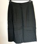 Giorgio Armani  Gray Wool Pencil Skirt - Size: 44 (US Size 8) Photo 7
